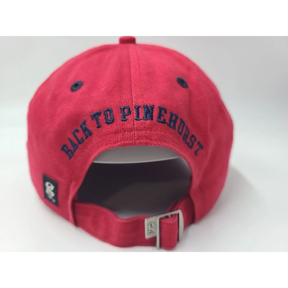 Vintage 2005 US Open Pinehurst No 2 Strapback Adjustable Golf‎ Hat Cap Men Red